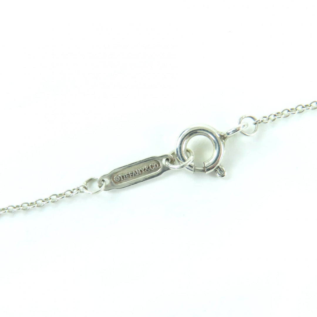 Very Good TIFFANY&Co. Necklace Double Heart Tag Necklace Silver 925 Women