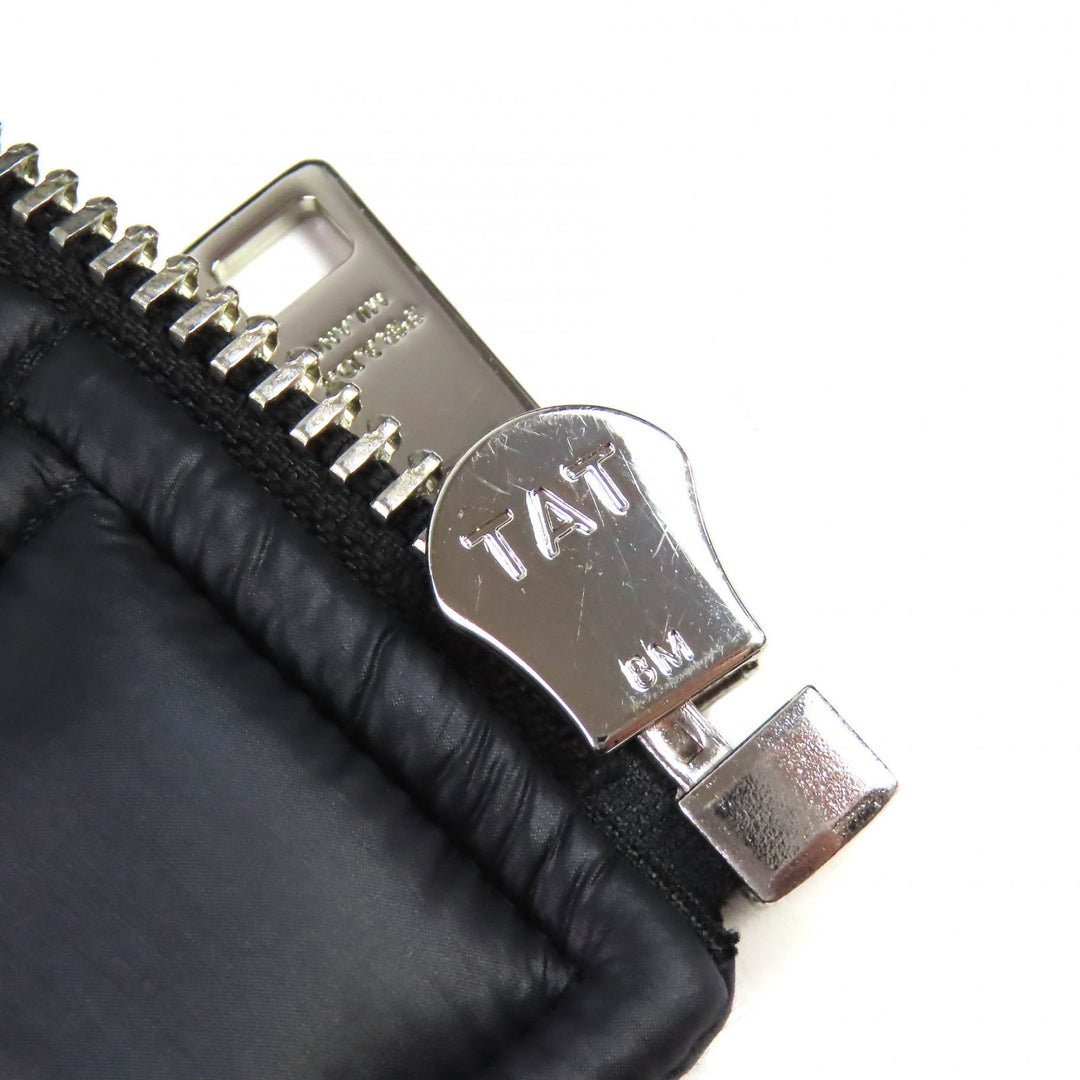 Excellent PRADA Triangle logo triangular plate stand collar downjacket 50 SGB608