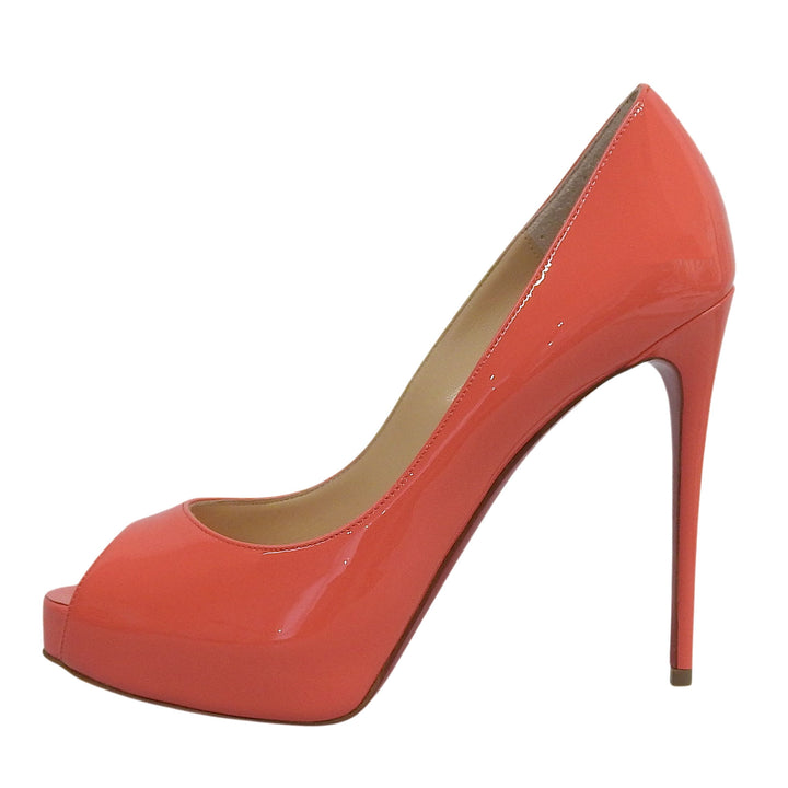 Pristine Christian Louboutin pumps pink Patent leather Women 36.5