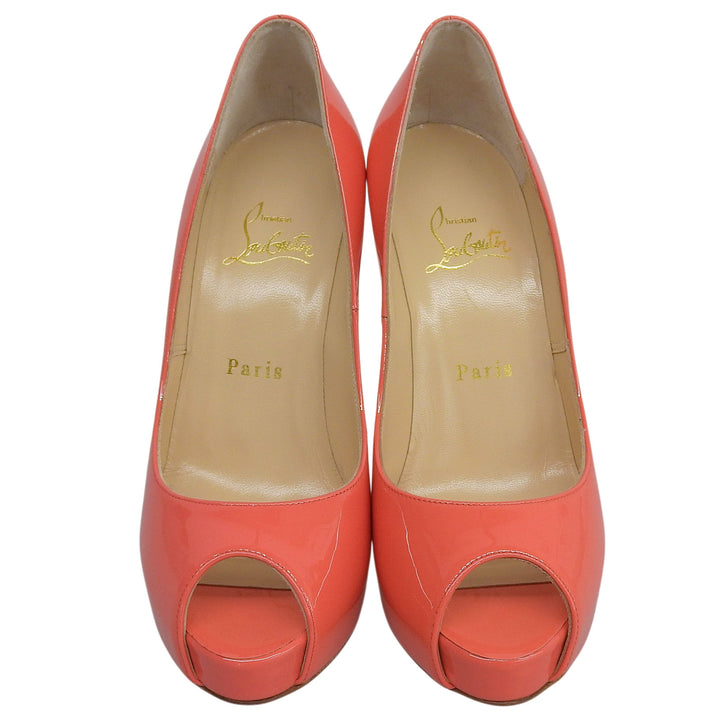 Pristine Christian Louboutin pumps pink Patent leather Women 36.5