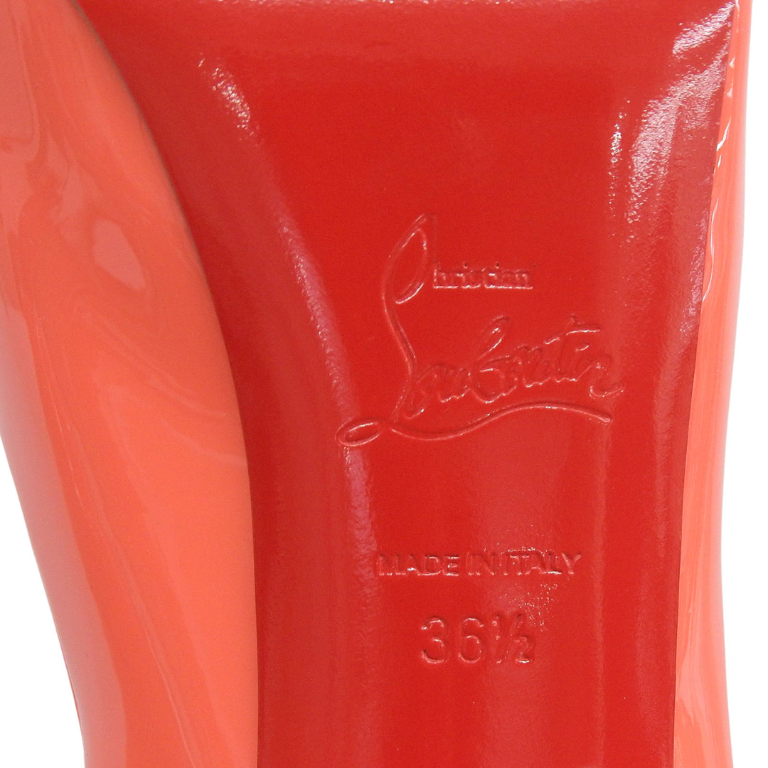 Pristine Christian Louboutin pumps pink Patent leather Women 36.5