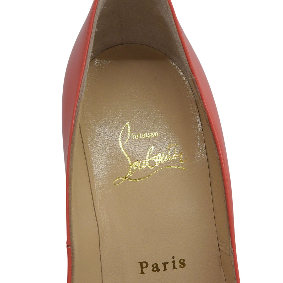 Pristine Christian Louboutin pumps pink Patent leather Women 36.5