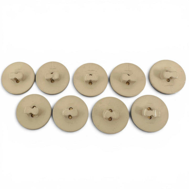 Great CHANEL button CC Logo COCO Mark Lattice Pattern 9-Piece Set beige Women