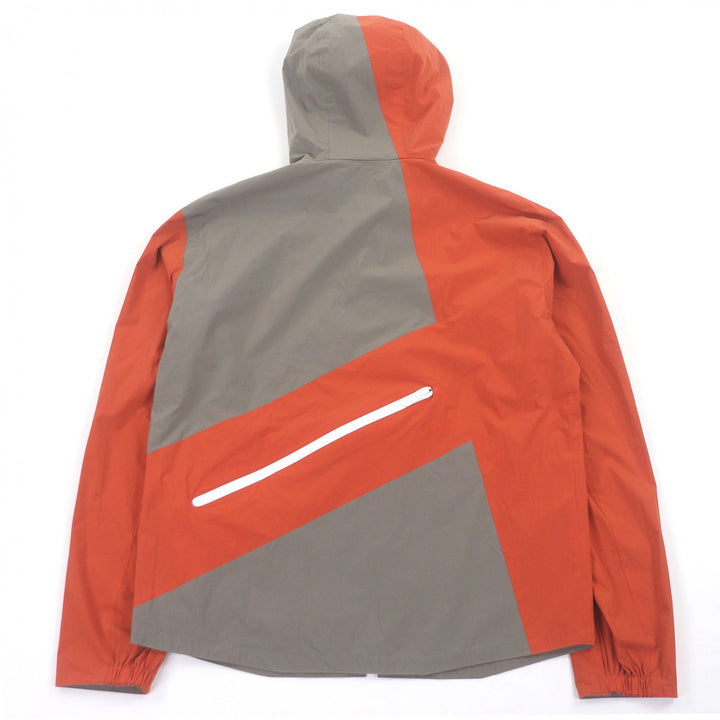 Pristine HERMES Blouson Panel packable windbreaker terracotta mens 46