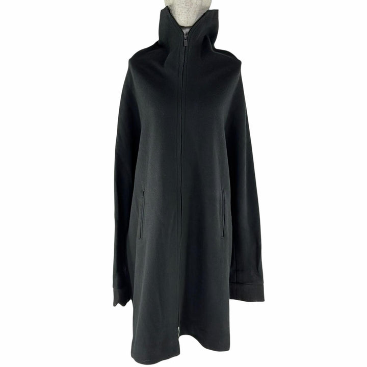 Discounted Excellent Yohji Yamamoto coat SUPER100 MELTON VASE black wool Women 1 F0-C64-103