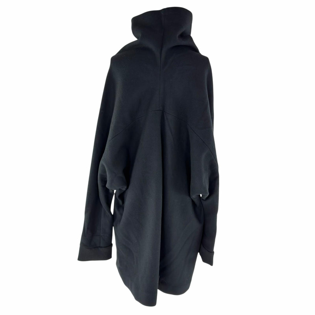 Discounted Excellent Yohji Yamamoto coat SUPER100 MELTON VASE black wool Women 1 F0-C64-103