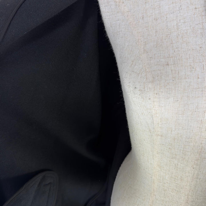 Discounted Excellent Yohji Yamamoto coat SUPER100 MELTON VASE black wool Women 1 F0-C64-103