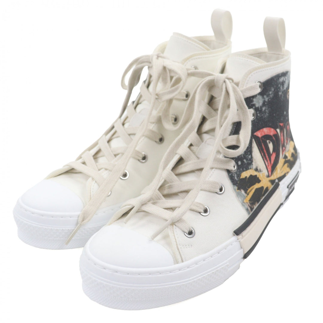Discounted Excellent DIOR High cut sneakers ASTERO B23 white canvas mens 40 3SH129ZYD