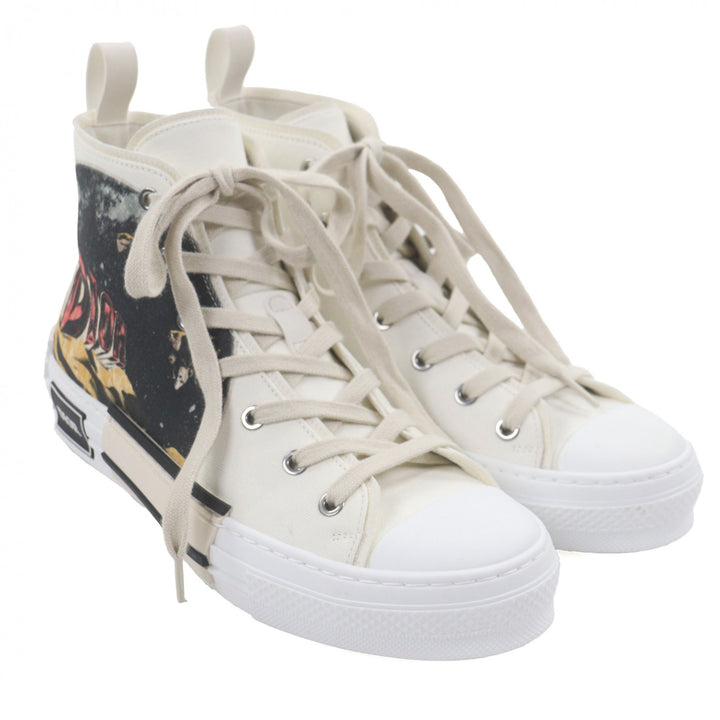 Discounted Excellent DIOR High cut sneakers ASTERO B23 white canvas mens 40 3SH129ZYD