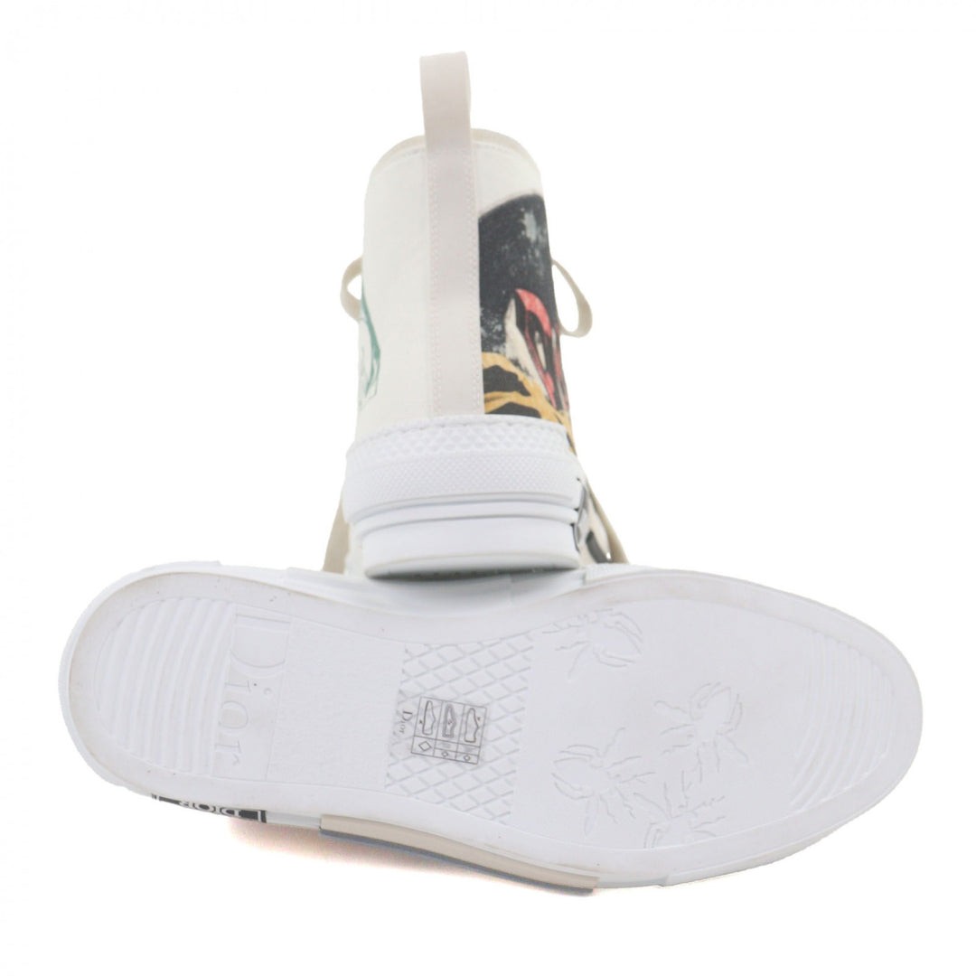 Discounted Excellent DIOR High cut sneakers ASTERO B23 white canvas mens 40 3SH129ZYD
