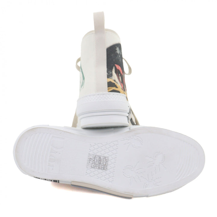 Discounted Excellent DIOR High cut sneakers ASTERO B23 white canvas mens 40 3SH129ZYD