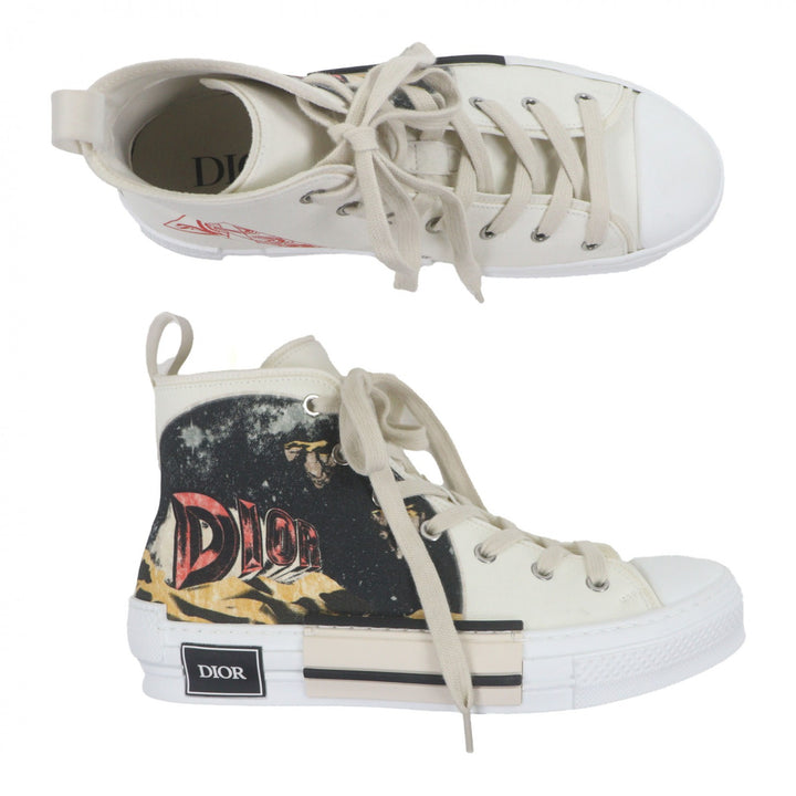 Discounted Excellent DIOR High cut sneakers ASTERO B23 white canvas mens 40 3SH129ZYD