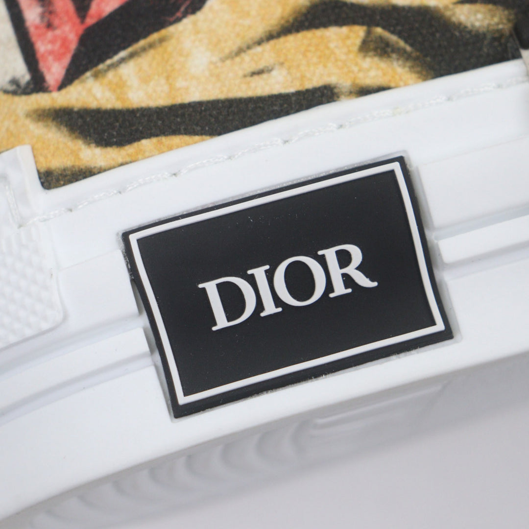 Discounted Excellent DIOR High cut sneakers ASTERO B23 white canvas mens 40 3SH129ZYD
