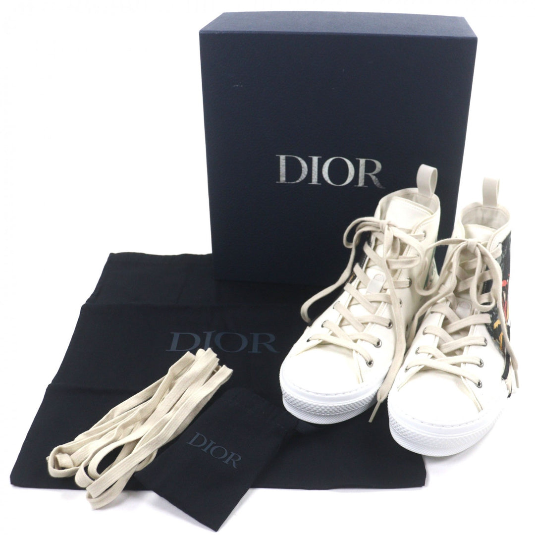Discounted Excellent DIOR High cut sneakers ASTERO B23 white canvas mens 40 3SH129ZYD