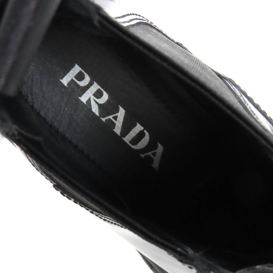 Excellent PRADA monolith Chelsea boots with Brushed leather 35.5 1T725L