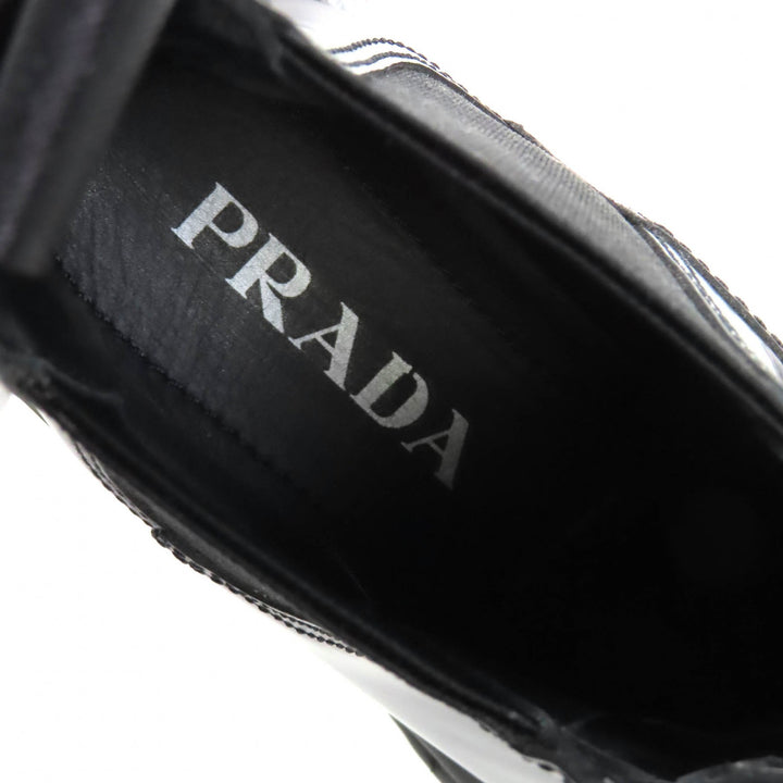 Excellent PRADA monolith Chelsea boots with Brushed leather 35.5 1T725L