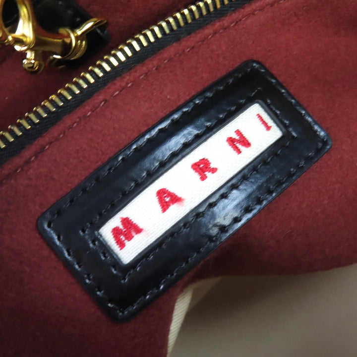 Great MARNI Shoulder Bag TROPICALIA Tropicalia Small Felt and BMMP0097Q1