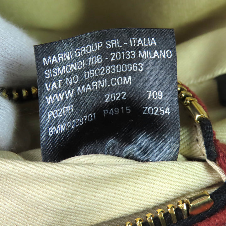 Great MARNI Shoulder Bag TROPICALIA Tropicalia Small Felt and BMMP0097Q1