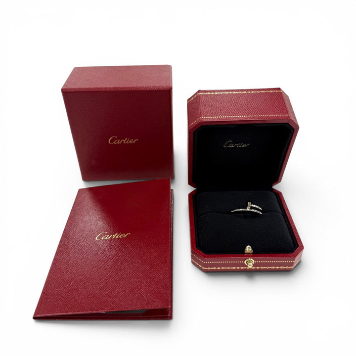Excellent Cartier Juste un Clou SM Ring White gold AU750 mens 923ADM B4226000
