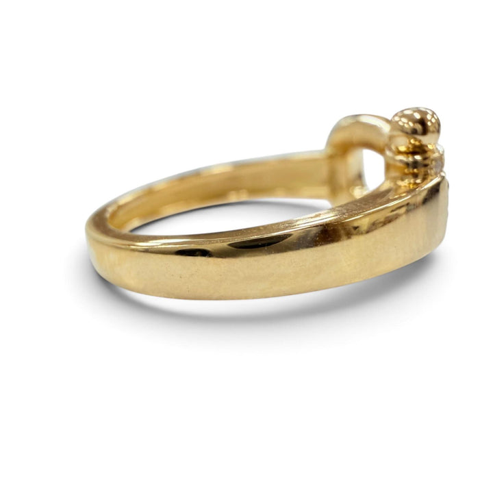 Excellent FRED ring Force 10 Medium Diamond Ring Current product Yellow Gold 50