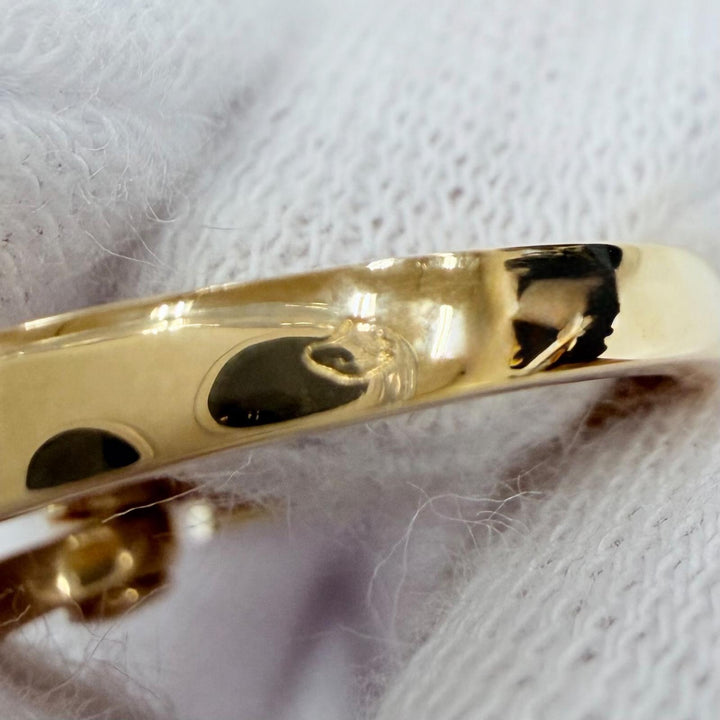 Excellent FRED ring Force 10 Medium Diamond Ring Current product Yellow Gold 50
