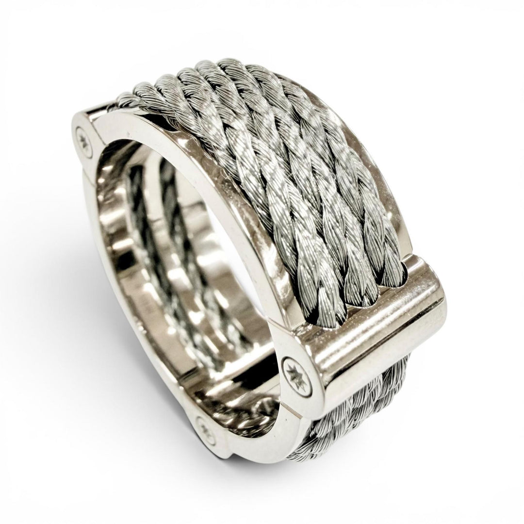 Excellent FRED Ring Force 10 Winch Ring Large White gold 750 57 4B1003 1626799