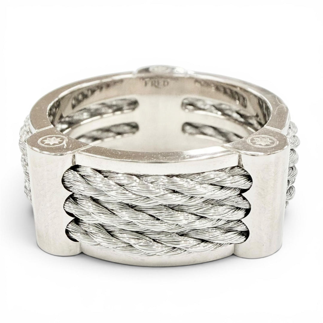 Excellent FRED Ring Force 10 Winch Ring Large White gold 750 57 4B1003 1626799
