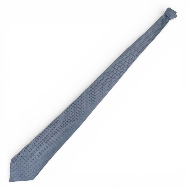Pristine HERMES tie Clavat H-woven tie Fasone H silk mens