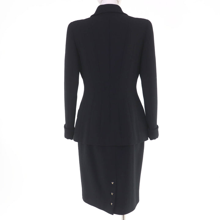 Excellent CHANEL two-piece set COCO Button Jacket and Skirt 40 95A P05381V03075