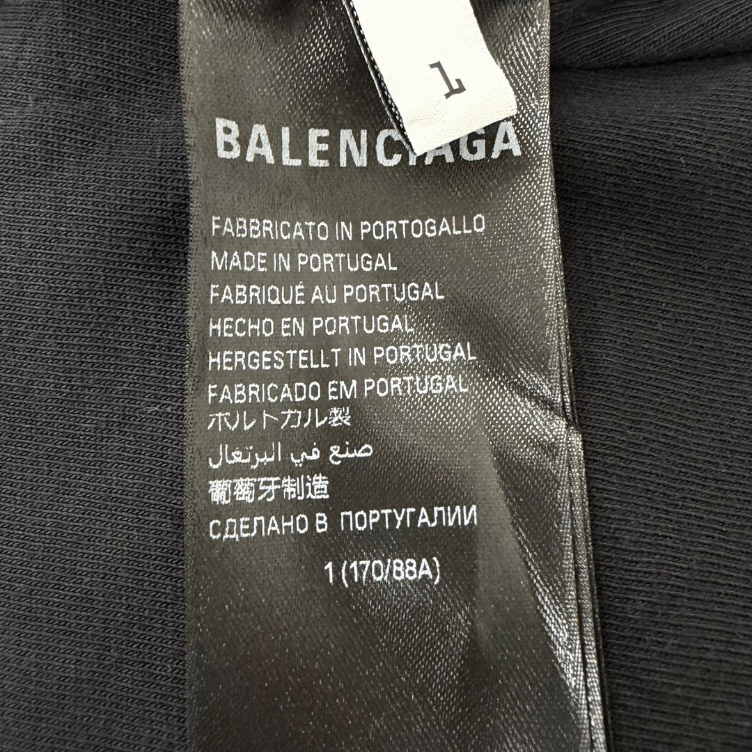 Very Good BALENCIAGA Long-sleeved T-shirt Medium Fit L/S T-Shirt
