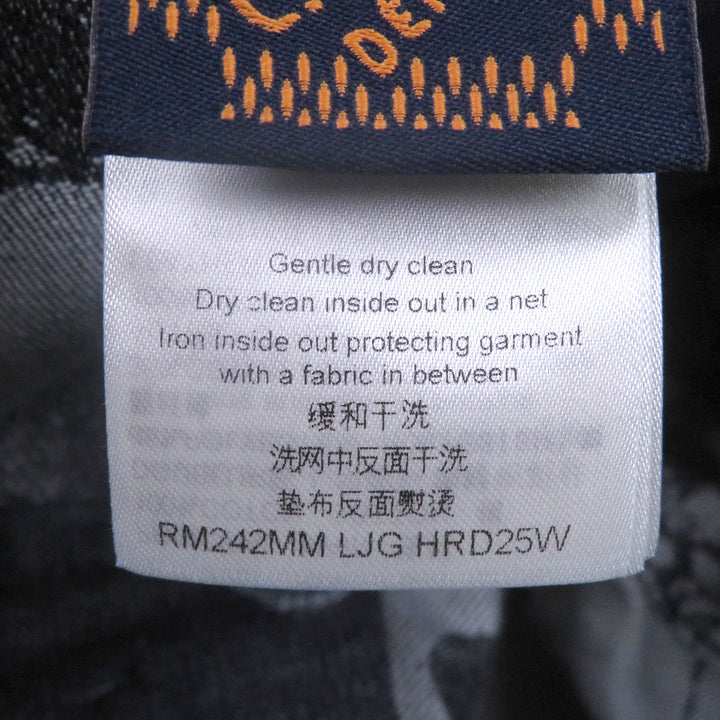 Excellent LOUIS VUITTON Shorts Jacquard denim shorts