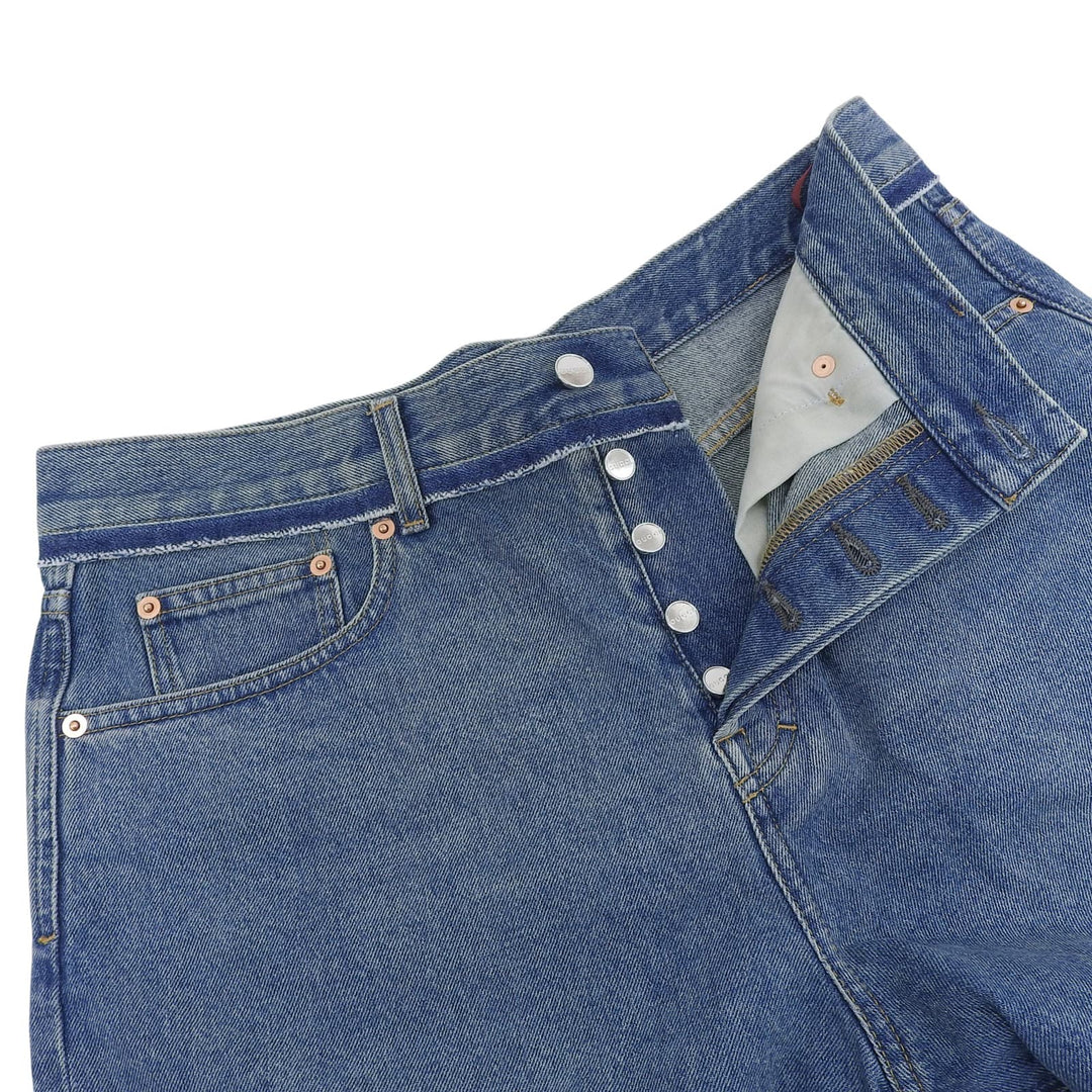 Excellent GUCCI Denim pants Indigo blue cotton mens 36 785760