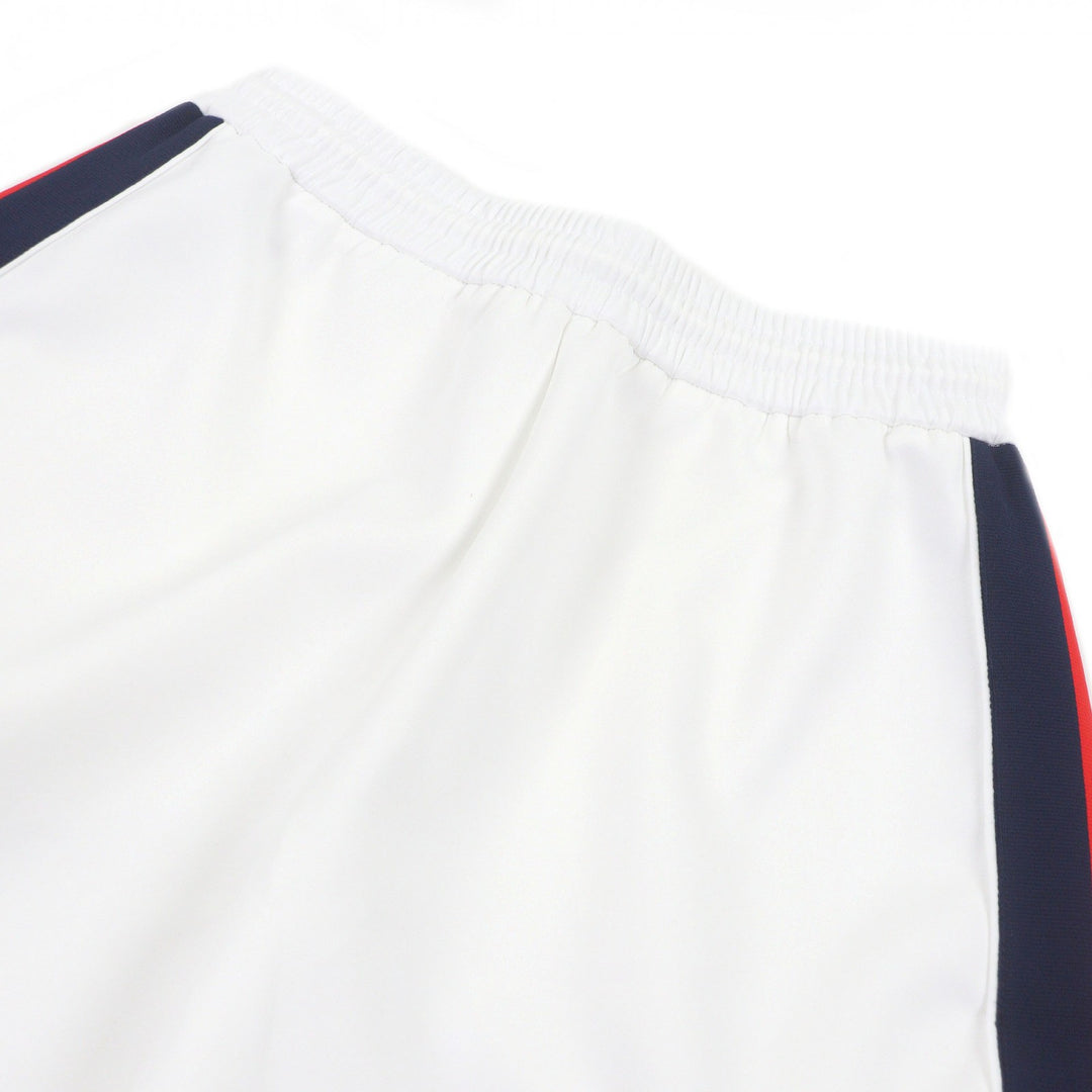 Excellent GUCCI Shorts Neoprene logo and web stripes white