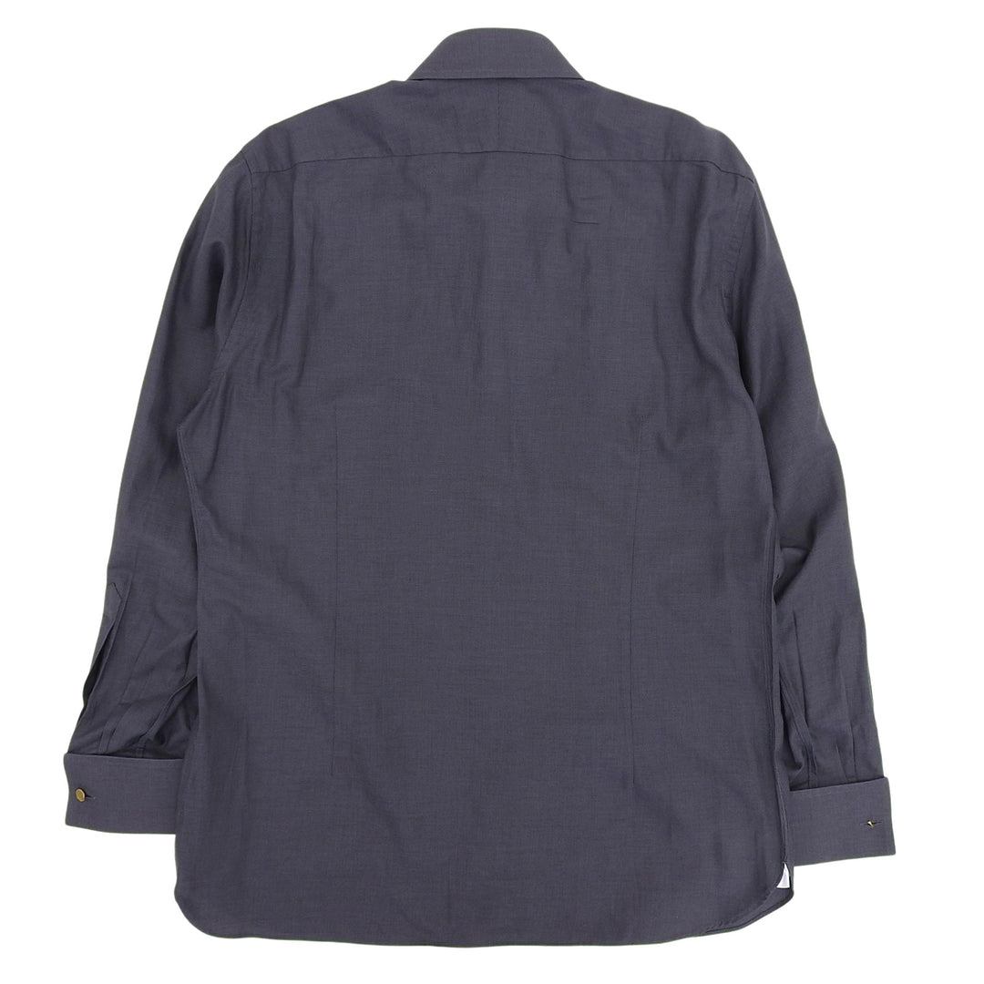 Great TOM FORD Long sleeve shirt gray cotton mens 43