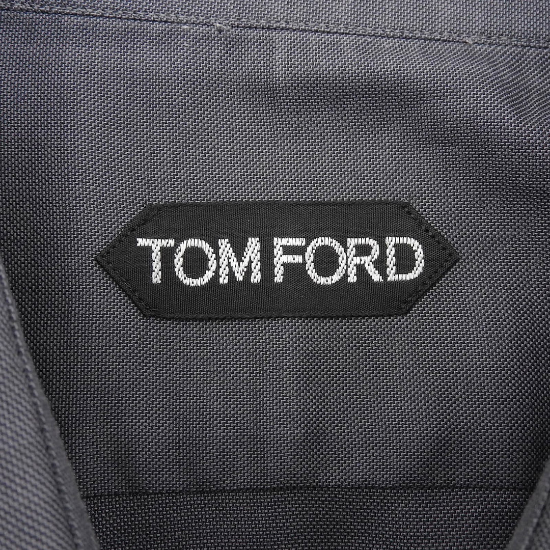 Great TOM FORD Long sleeve shirt gray cotton mens 43