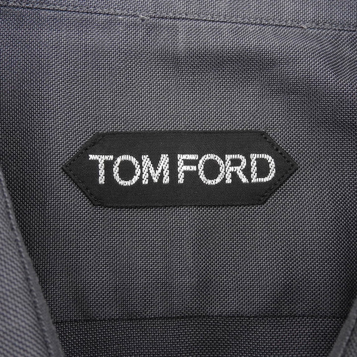 Great TOM FORD Long sleeve shirt gray cotton mens 43