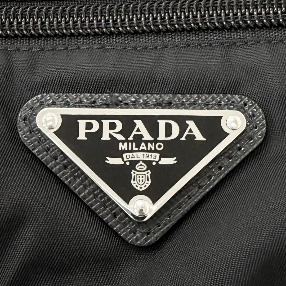 Great PRADA Pants Triangle Logo Re-Nylon Technical Cotton Joggers