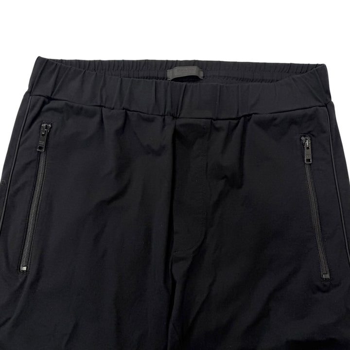Great PRADA Pants Triangle Logo Re-Nylon Technical Cotton Joggers