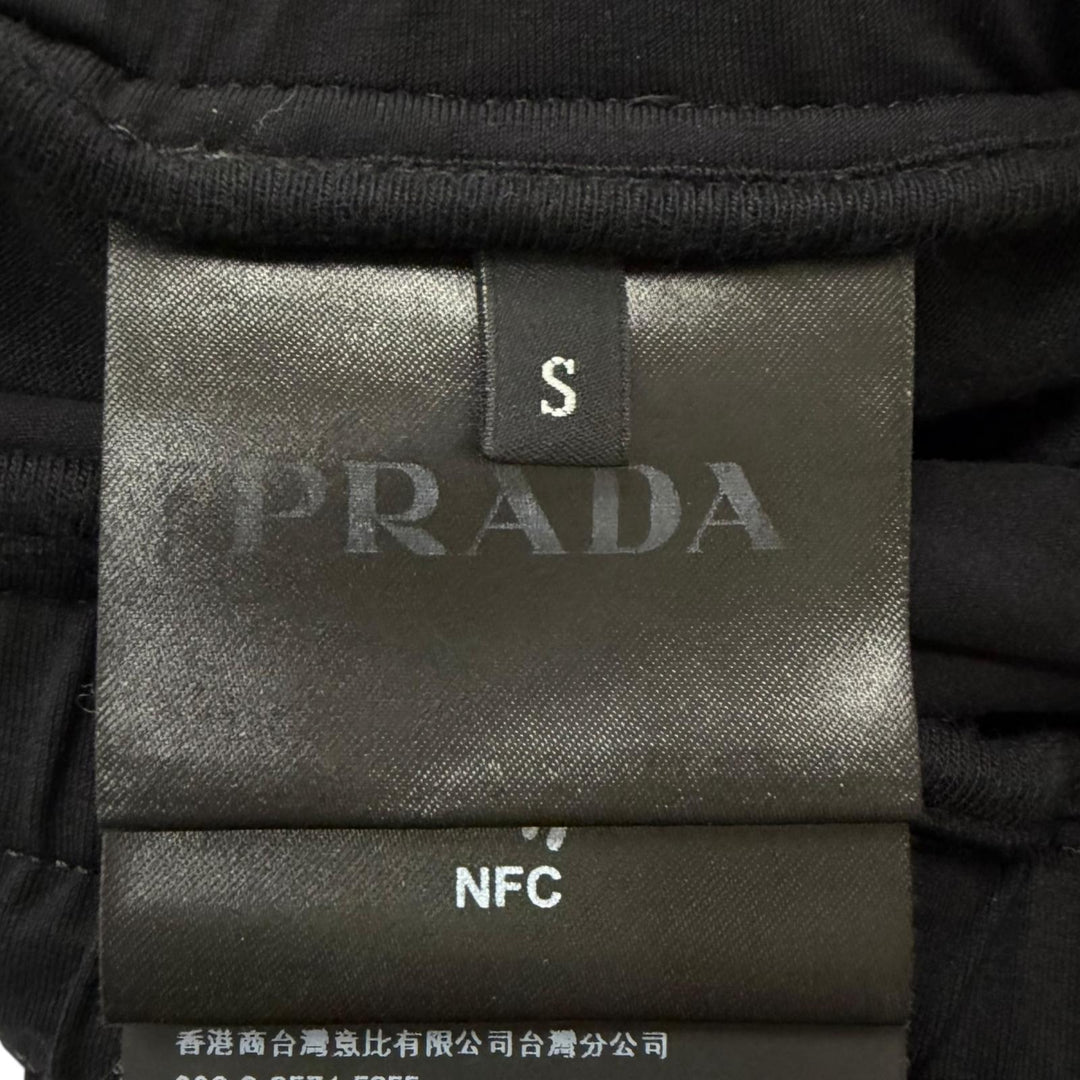 Great PRADA Pants Triangle Logo Re-Nylon Technical Cotton Joggers
