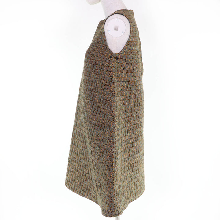 Excellent MM6 Maison Margiela one piece No sleeve Green system 36 S52CT0257