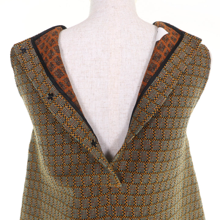 Excellent MM6 Maison Margiela one piece No sleeve Green system 36 S52CT0257