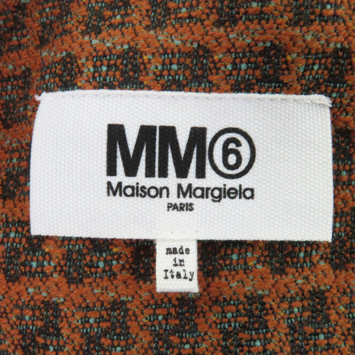 Excellent MM6 Maison Margiela one piece No sleeve Green system 36 S52CT0257