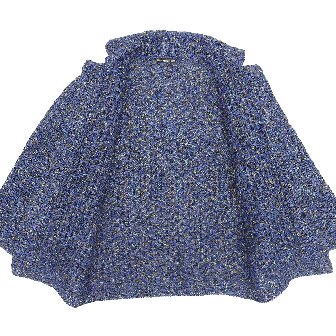 Excellent ISSEY MIYAKE MEN Jacket blue polyester mens 1 ME61KO165