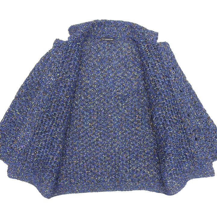 Excellent ISSEY MIYAKE MEN Jacket blue polyester mens 1 ME61KO165