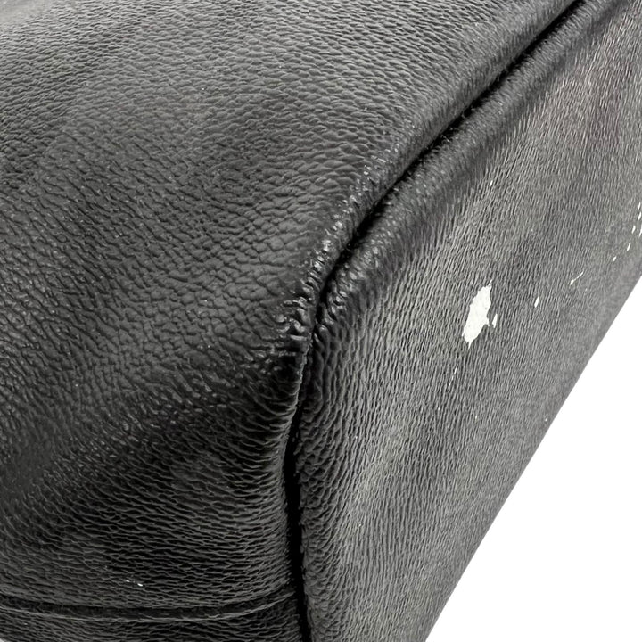 Pristine GENTIL BANDIT Handbag Splash Paint Black Camo black leather Women