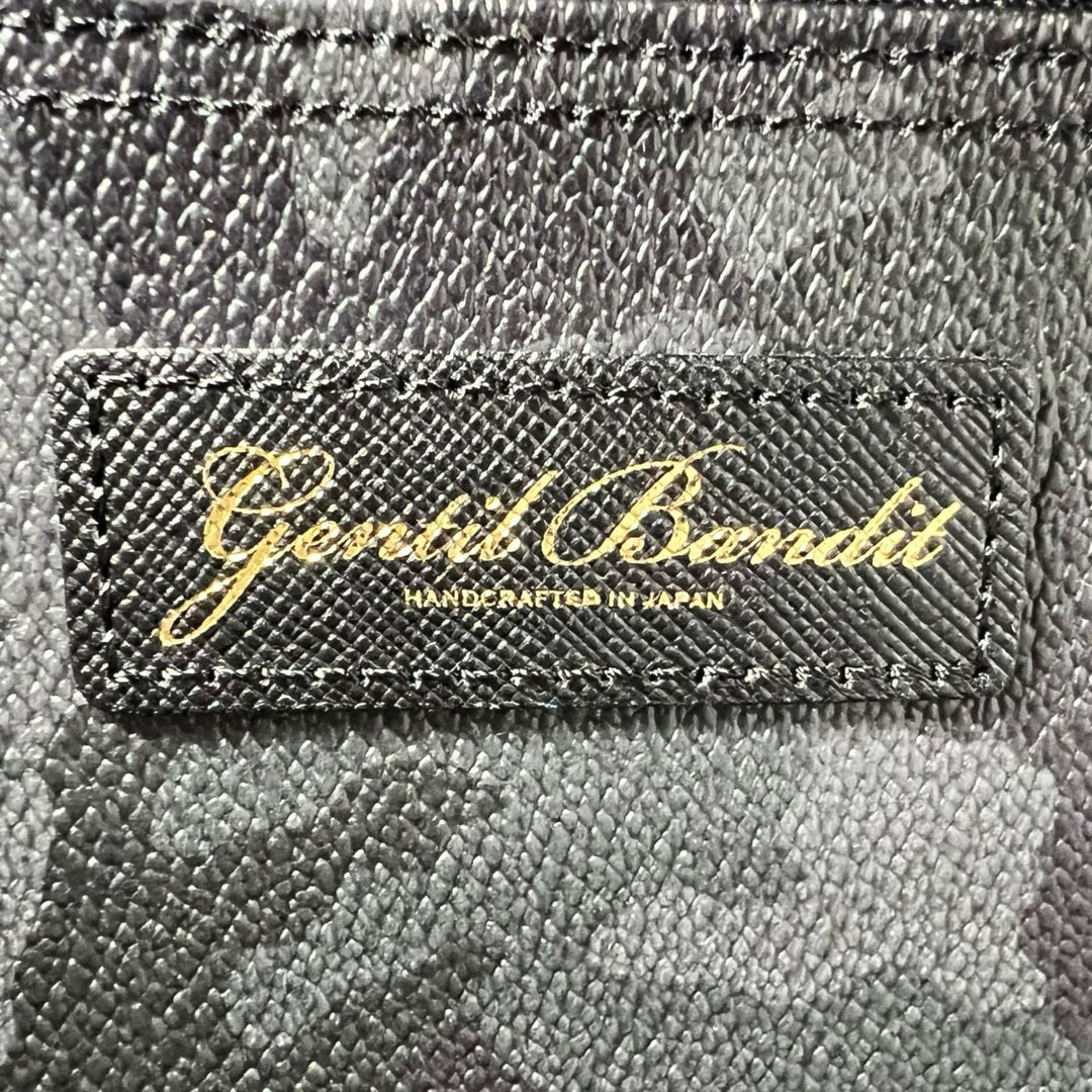 Pristine GENTIL BANDIT Handbag Splash Paint Black Camo black leather Women