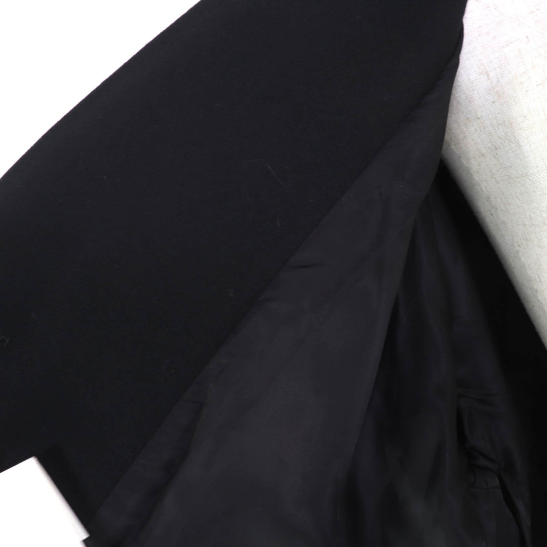 Pristine Mackintosh coat HUMBIE CHESTER COCOON black wool Women 8 L242MO1149FM2K