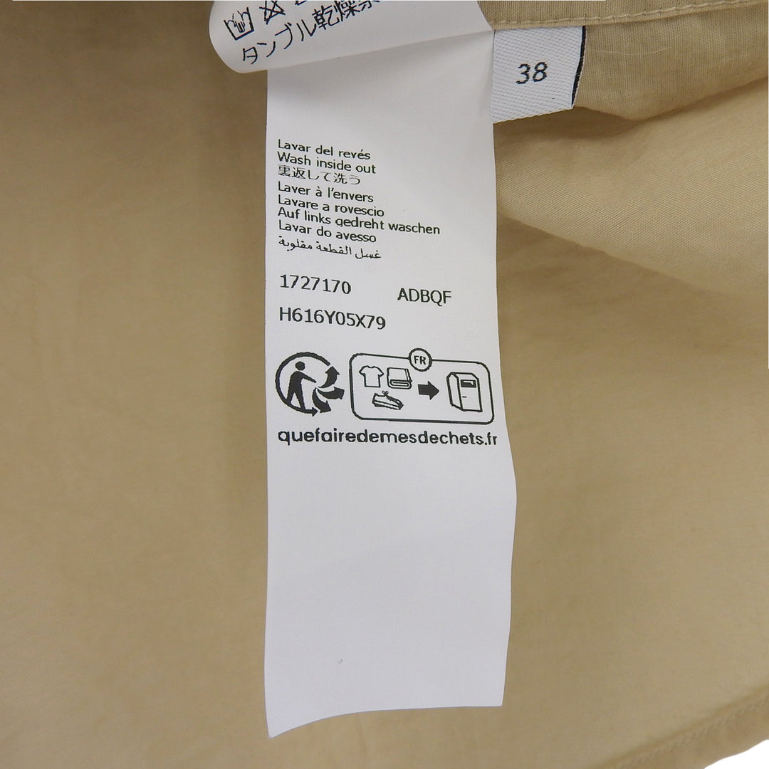 Excellent LOEWE×Paulas Ibiza Long sleeve shirt beige cotton mens 38 H616Y05X79