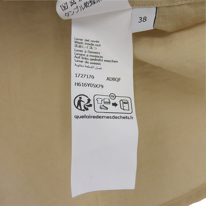 Excellent LOEWE×Paulas Ibiza Long sleeve shirt beige cotton mens 38 H616Y05X79