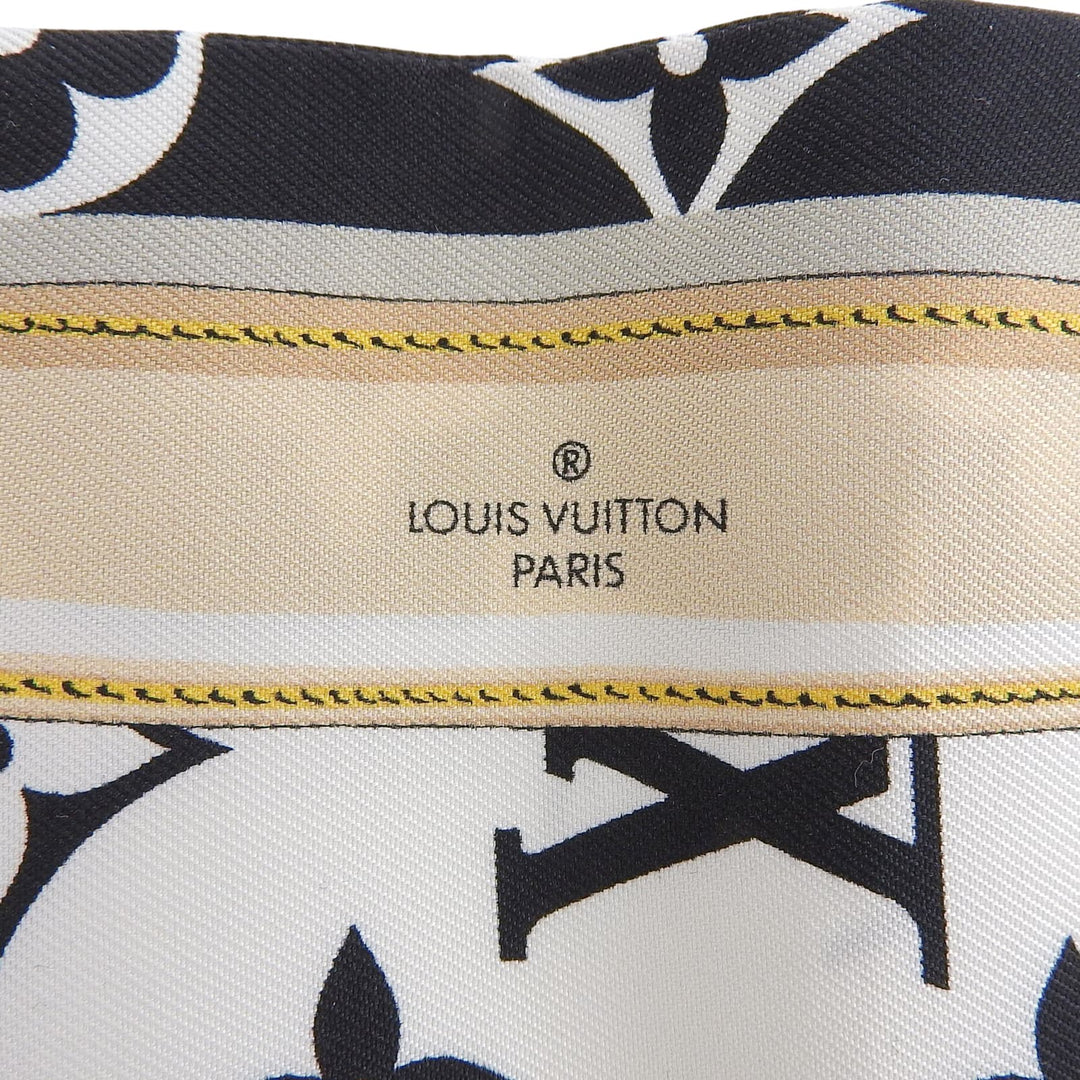 Excellent LOUIS VUITTON scarf Bando Monogram Confidential bandana silk M78656